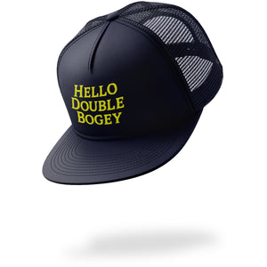 HELLO DOUBLE BOGEY HAT - NAVY