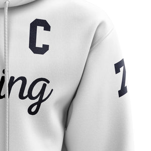 Adam Johnson Hibbing Hoodie - White