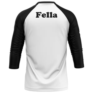 THE WHIFF - BLACK/BASEBALL TEE