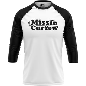 THE WHIFF - BLACK/BASEBALL TEE