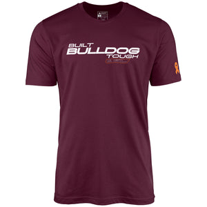 BULLDOG COUNTRY - MAROON/TEE