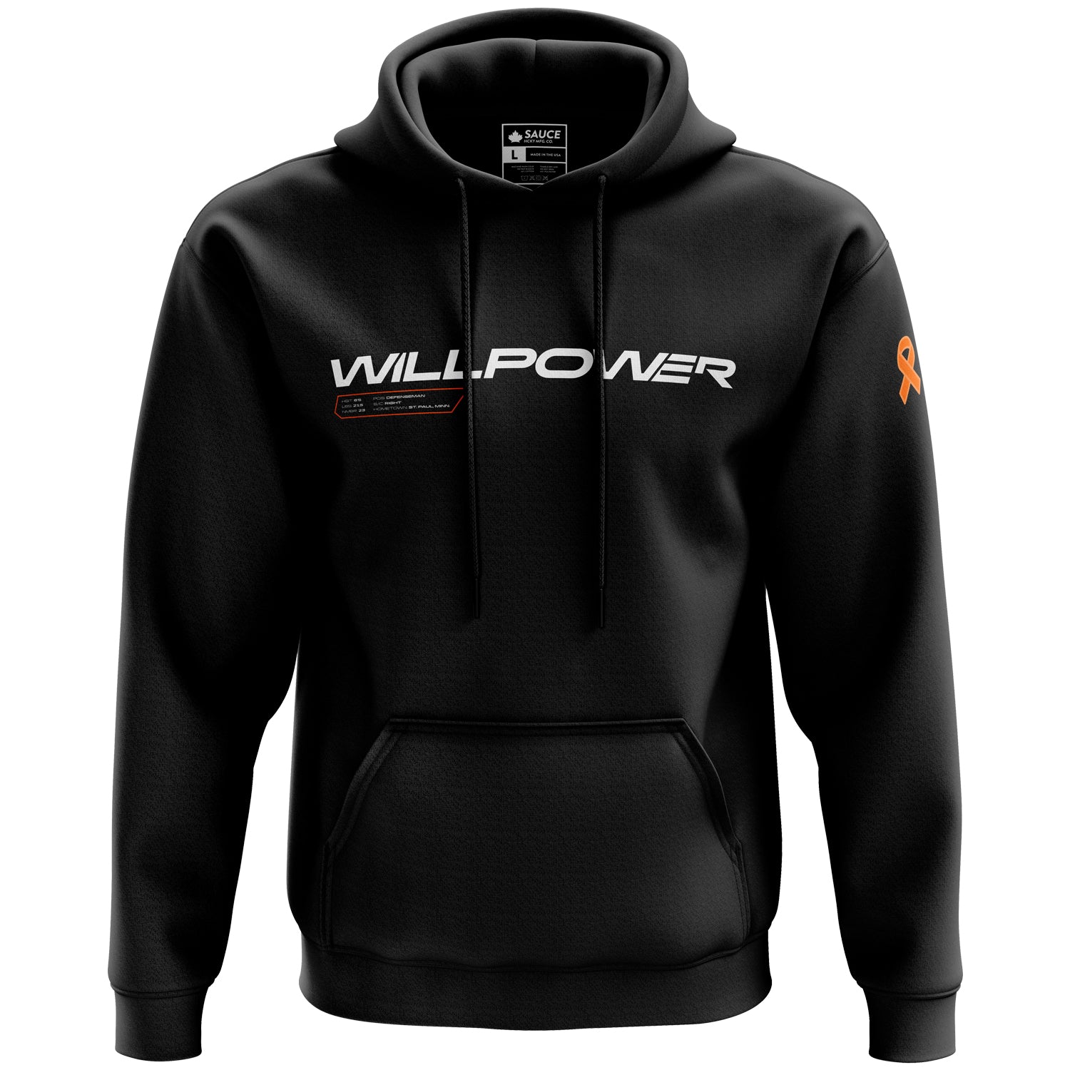 WILLPOWER - HOODIE/BLACK