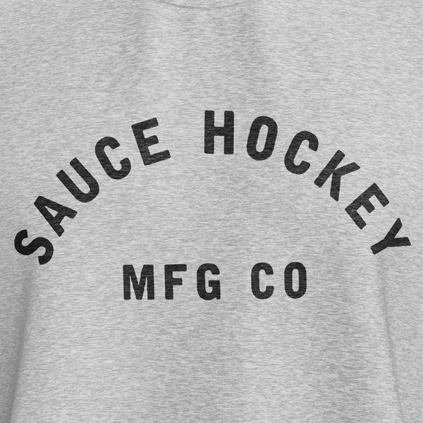 BAR STAR 2.0 CREWNECK - HEATHER GREY
