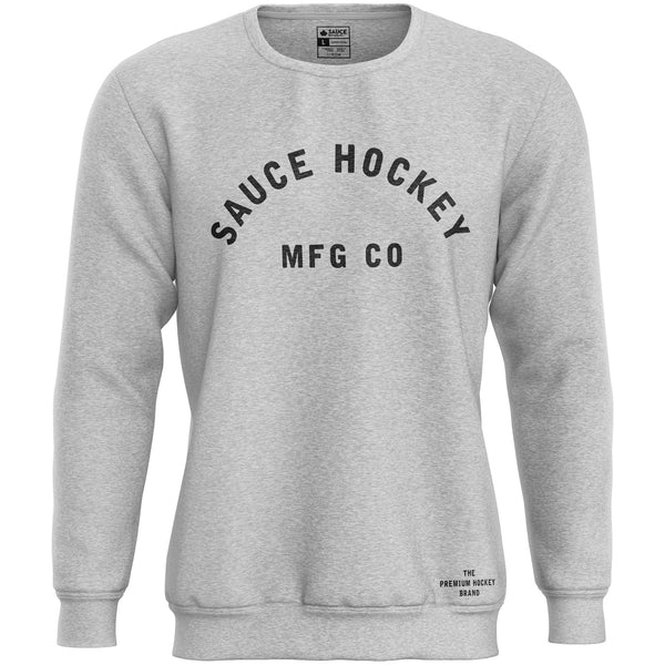 BAR STAR 2.0 CREWNECK - HEATHER GREY