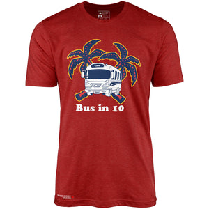 BUS IN 10 - RED