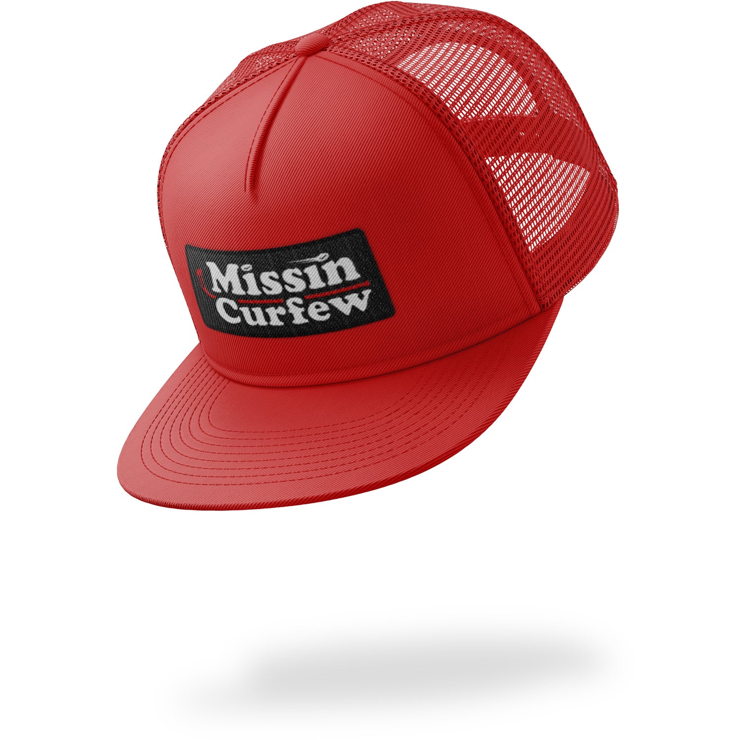 MISSIN CURFEW TOP TITTY BUCKET - RED