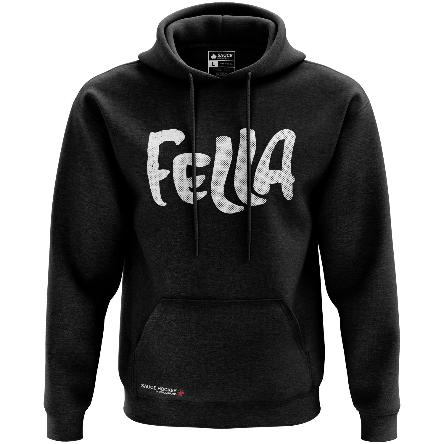 FELLA HOODIE - CHARCOAL HEATHER
