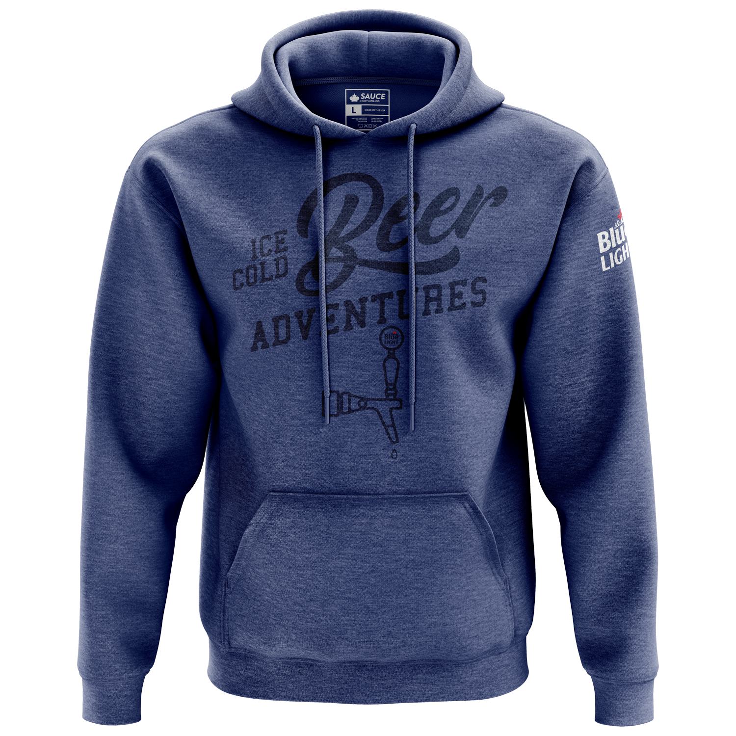 Blue 2025 sauce hoodie