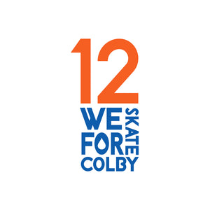 WE SKATE FOR COLBY 12 TEE (WHITE)