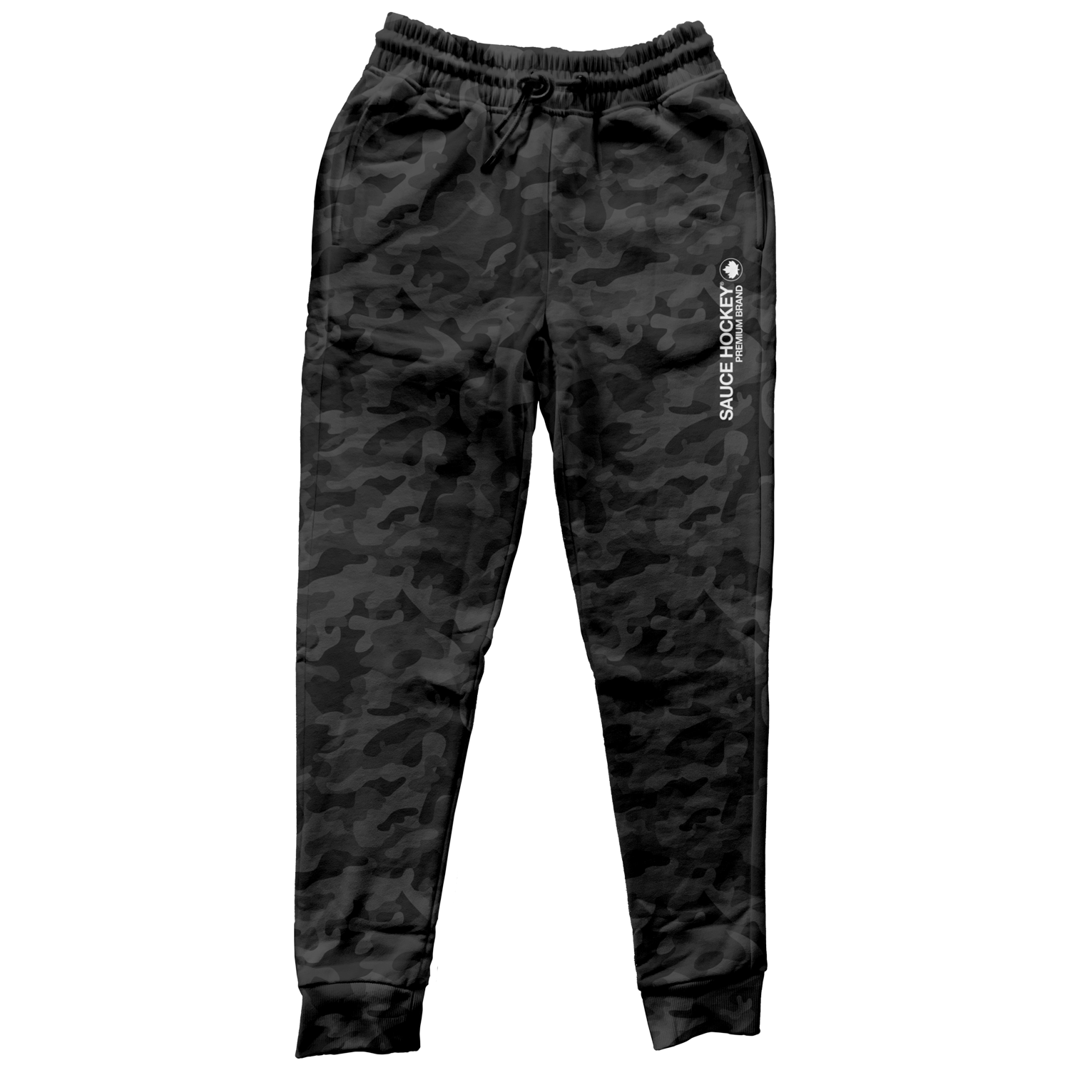 SACK WHACK JOGGERS (BLACK / CAMO) – Sauce Hockey